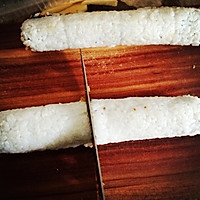 黄桃肉松里卷寿司（反卷，手握）的做法图解11