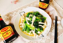 #滴滴鲜香 味道美极#美极小青白玉菇的做法