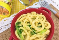 蛋黄鸡肉面线的做法