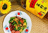 #外婆乡炒出火锅香#辣椒炒肠的做法