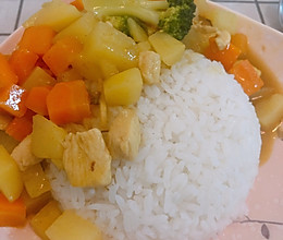 咖喱鸡肉的做法