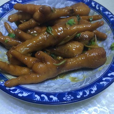 红烧鸡爪 炖鸡爪