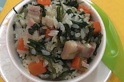 蒲公英咸肉菜饭