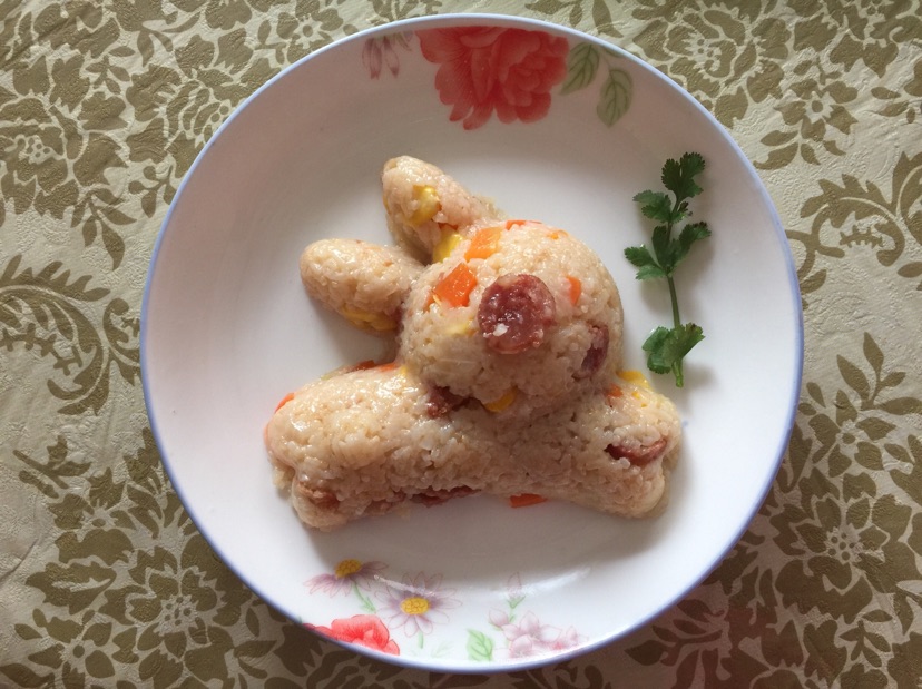 什锦腊肠饭的做法图解13