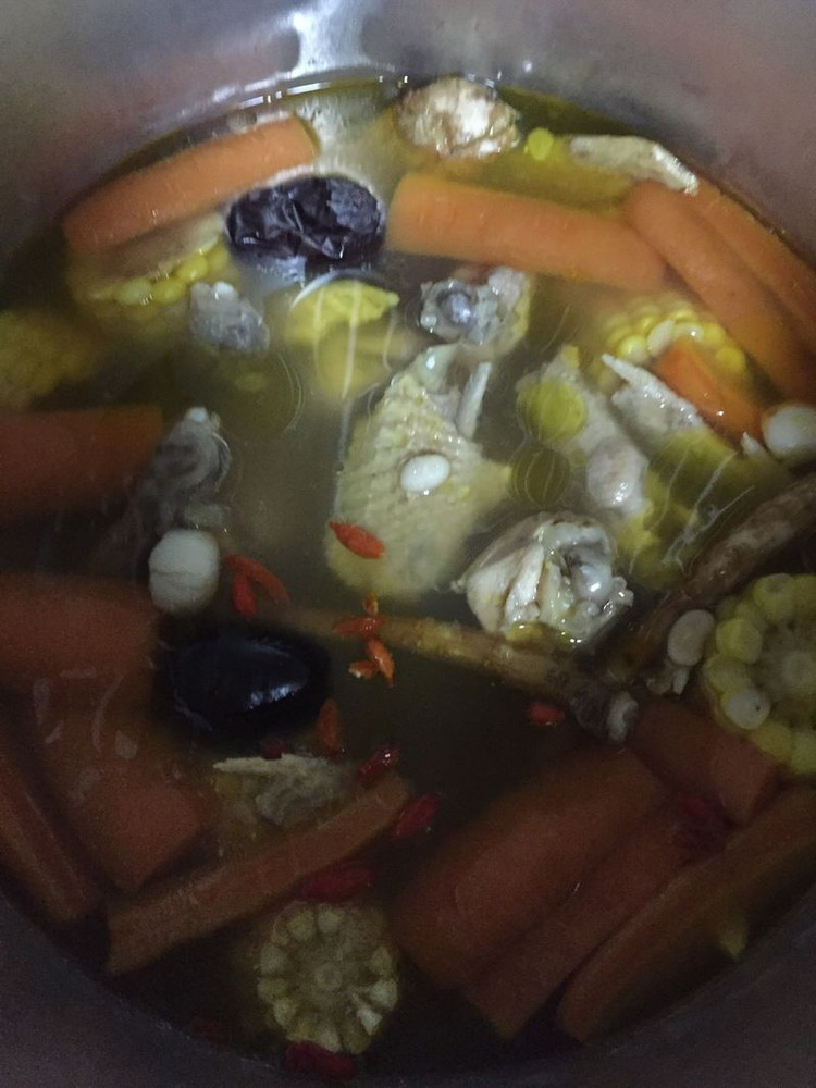 快手营养鸡汤的做法