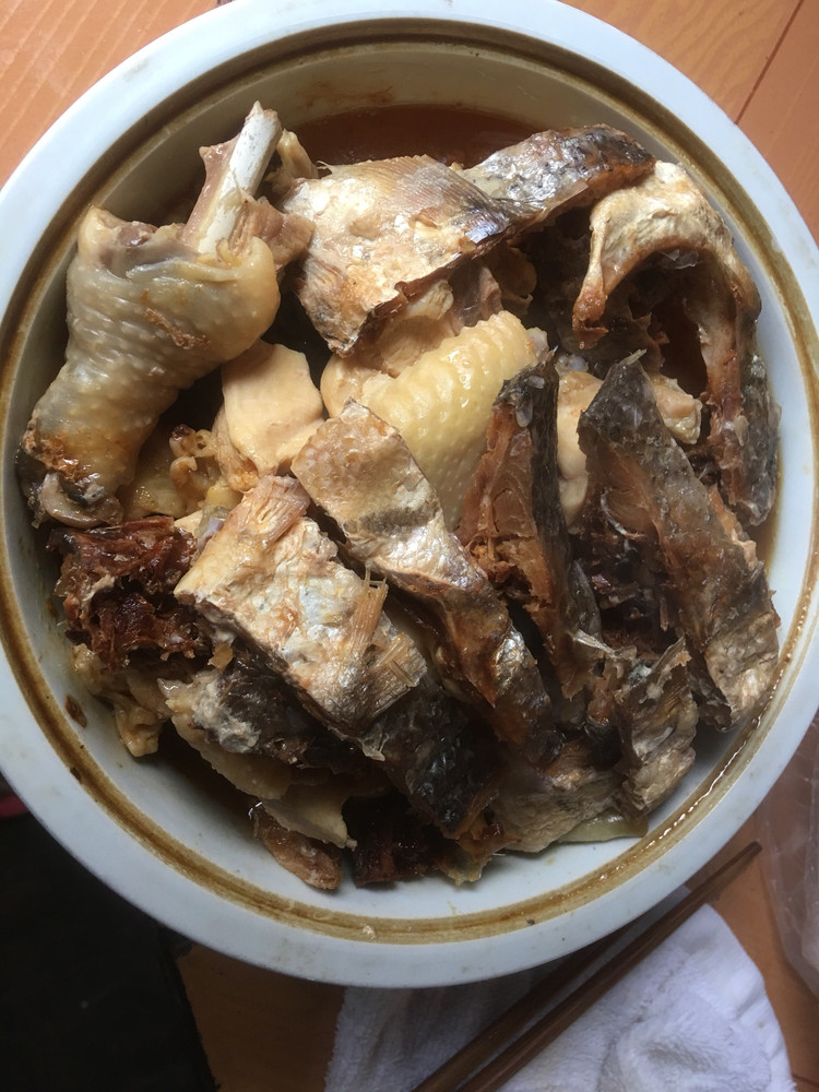 鲞扣鸡的做法