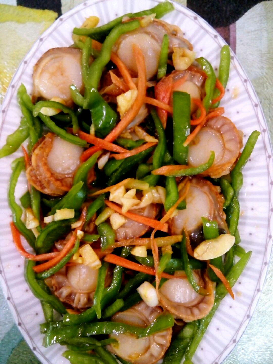 老师傅这样做的扇贝肉炒韭菜，做法简单，口味极鲜，你肯定喜欢_哔哩哔哩_bilibili