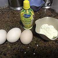 蛋黄溶豆 简易版的做法图解1
