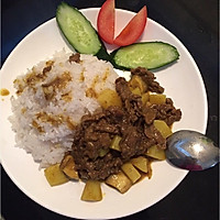咖喱牛肉饭的做法图解3