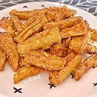 咸蛋黄脆皮茄子的做法图解11