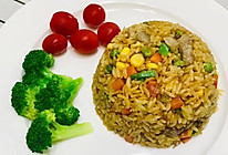 #轻饮蔓生活#黯然销魂五彩牛肉炒饭的做法