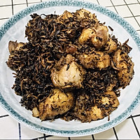 #餐桌上的春日限定#十分钟就可以吃到香喷喷的梅干菜饼的做法图解2