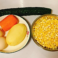 减脂美味❗️清爽可口～酸奶轻食沙拉的做法图解1