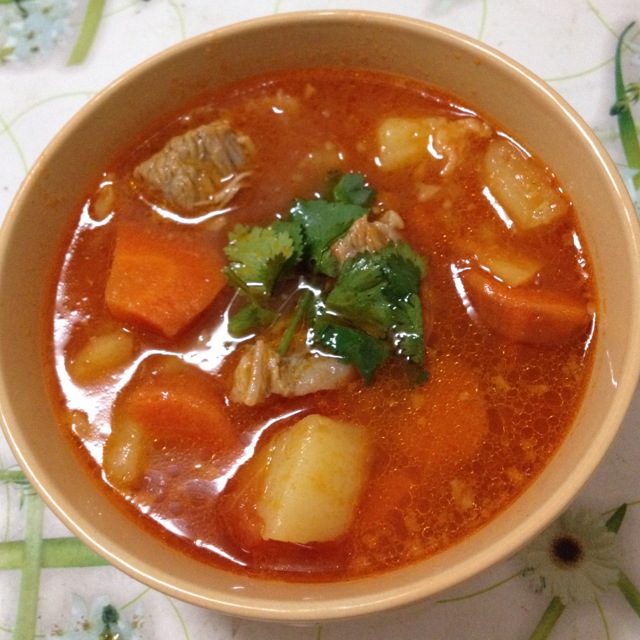 Stewed Beef Brisket with tomato