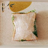 #全电厨王料理挑战赛热力开战！#芝士火腿三明治的做法图解14