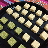 浓香花生酥+抹茶版的做法图解5