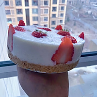 冰爽草莓酸奶蛋糕的做法图解6