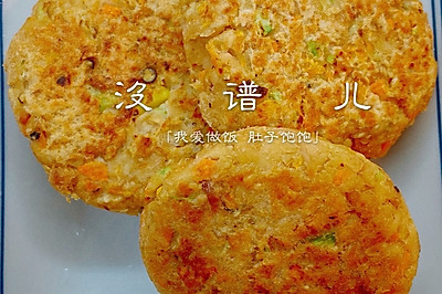 金枪鱼燕麦饼