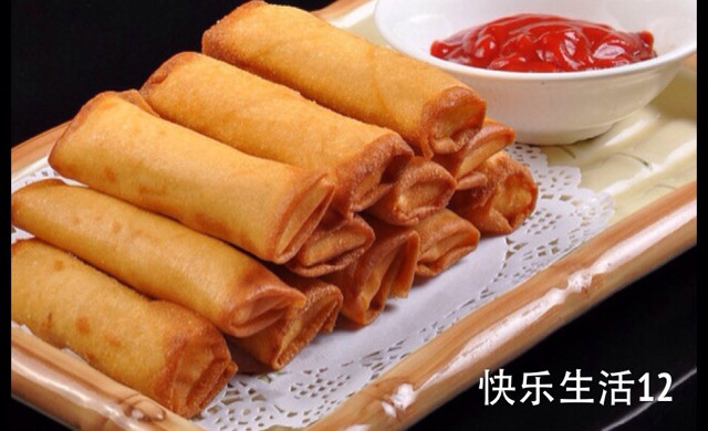 上海年夜饭必备---三丝春卷