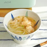 芹香萝卜虾滑汤#吃出健康，解决假胖#的做法图解11