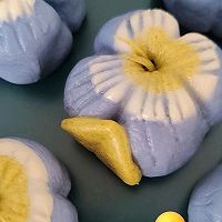 #一蔬一饭皆告白#中式茶果子造型豆沙包的做法图解7