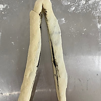 黑芝麻花环面包的做法图解4