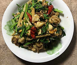 蒜香扇贝肉的做法