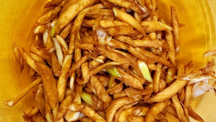 素炒茭白