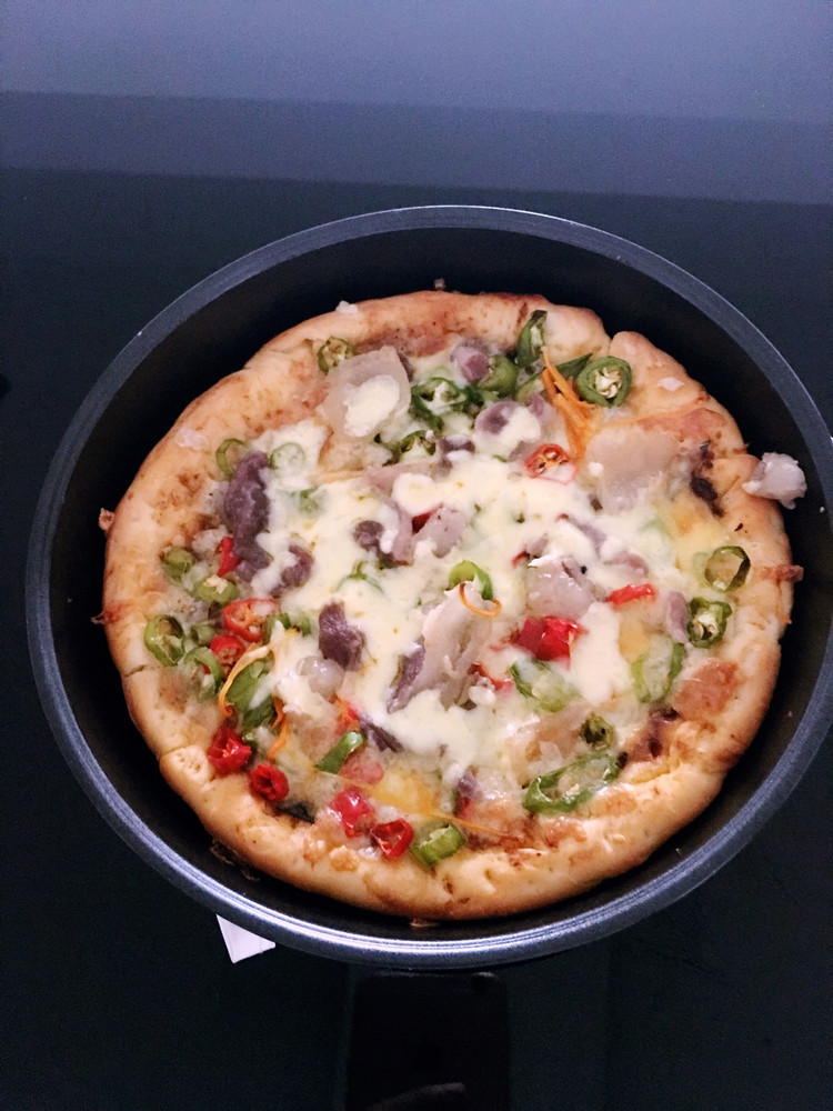 披萨饼皮制作的做法