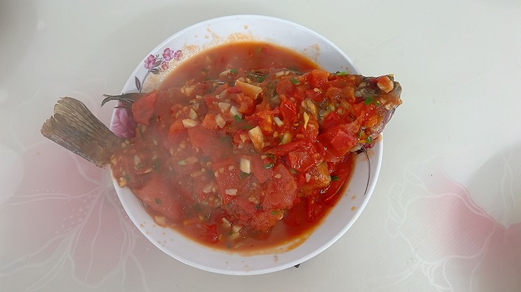 香煎番茄鱼的做法