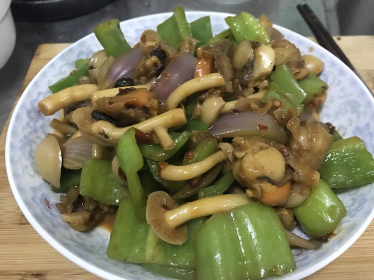 什锦扇贝肉的做法