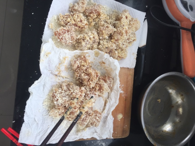 黄金鸡米花的做法图解3