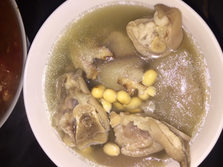 黄豆雪梨养生汤的做法图解6