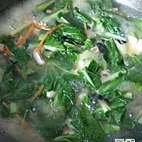 香菇豆腐小白菜汤的做法图解9