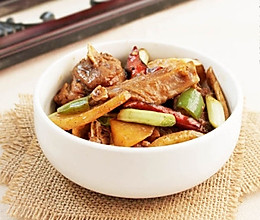 麻辣干锅兔的做法