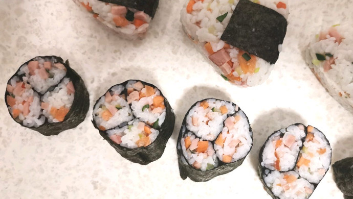 最简单的的寿司做法