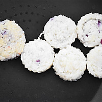 #美食视频挑战赛# 紫薯夹心米饼的做法图解12