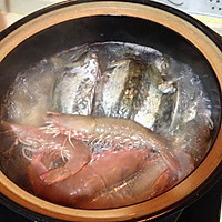 海鲜煲（泥鳗鱼海虾煲）的做法图解4