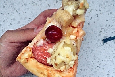 简易水果披萨