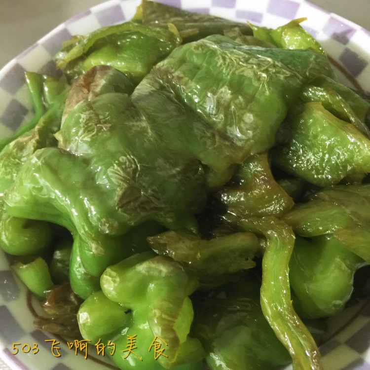 糖醋虎皮青椒——酸甜适中开胃爽口