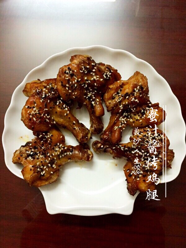 蜜汁酱烤鸡腿（简单又好吃）