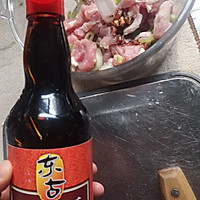 #东古家味美食#荠菜鲜肉元宝大馄饨的做法图解2