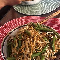 豆角焖面的做法图解4