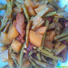 长豆角炖土豆