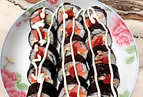 火腿肉松寿司的做法