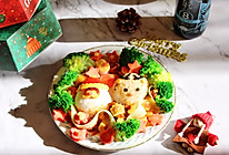 圣诞番茄牛腩海苔饭团拼盘的做法