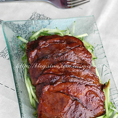 蜜汁梅花肉
