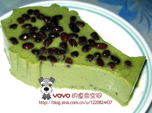 抹茶蜜红豆Mousse