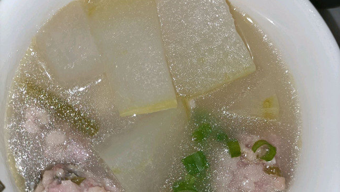 冬瓜肉圆汤