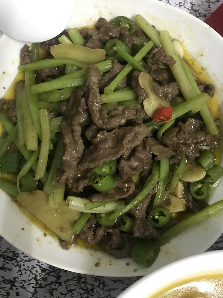 小炒牛肉的做法